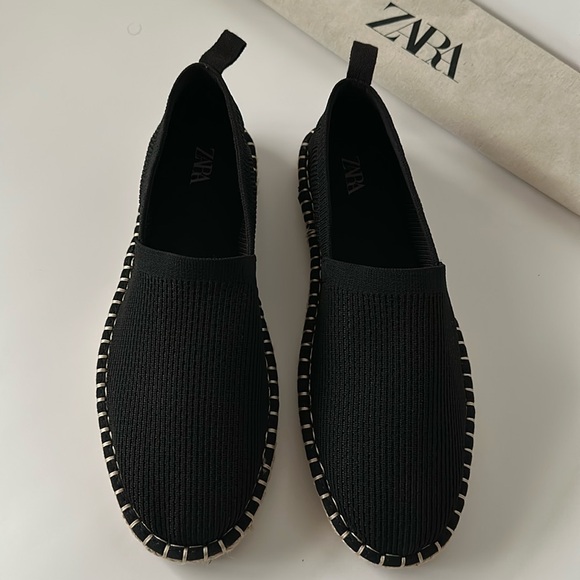 Zara Men’s Knit Espadrilles Slip-On - Picture 3 of 16
